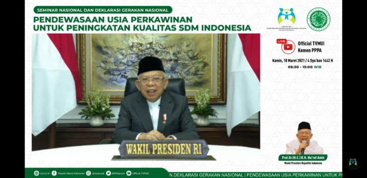 Wapres Dorong Kelas Konseling Pranikah Dimaksimalkan