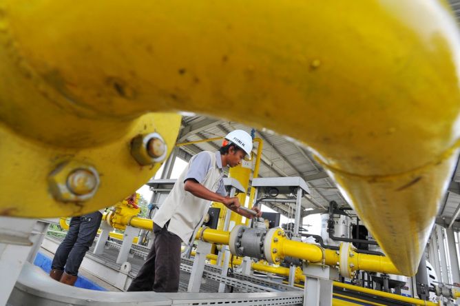 Bangun Proyek Interkoneksi, PGN Sambung Pipa Transmisi Gas di Sumsel dan Jabar