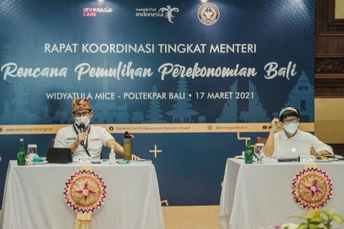 Menparekraf Gelar Rakor Tingkat Menteri Bahas Perluasan Travel Corridor