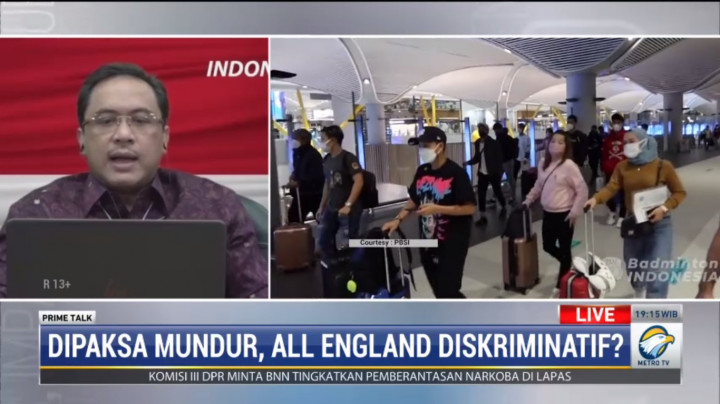 3 Alasan PBSI Sebut All England 2021 Diskriminatif