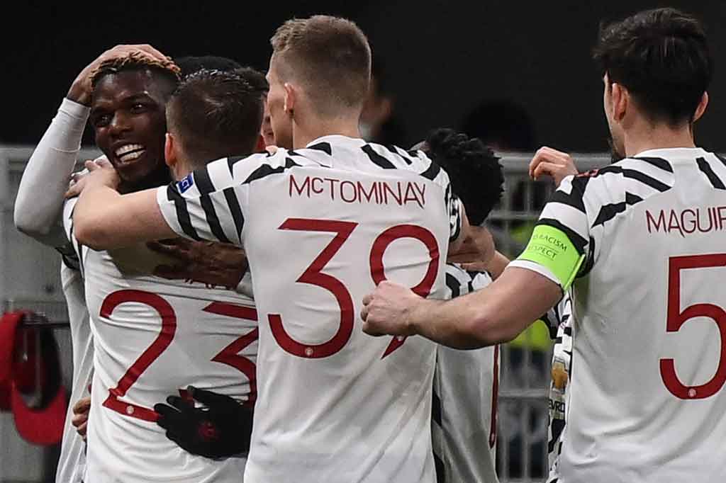 Milan Vs MU: Pogba Antar Setan Merah ke Perempat Final Liga Europa