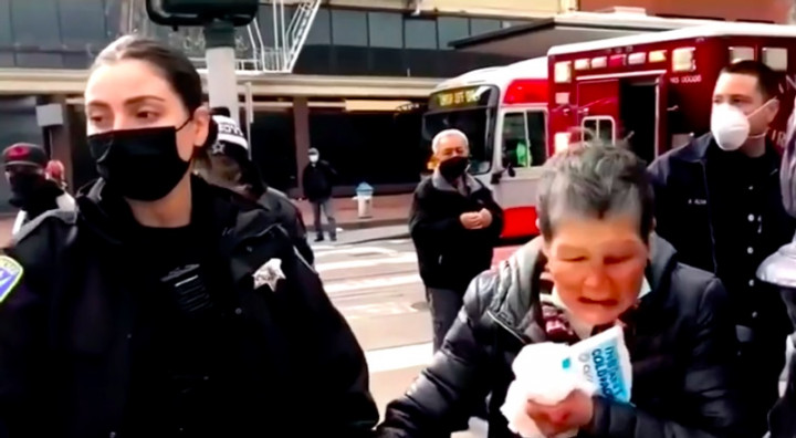 Diserang Pria Rasis, Nenek Keturunan Asia di San Francisco Lawan Penyerangnya