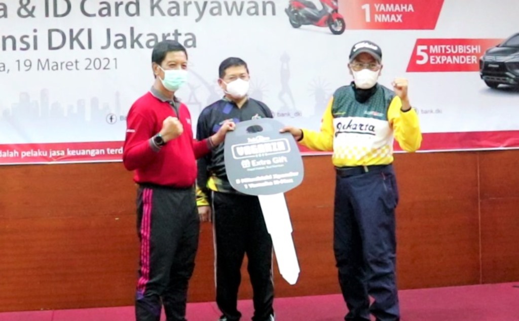 Bank DKI bantu operasional PMI Provinsi DKI Jakarta. FOTO Bank DKI
