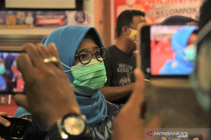 Pedagang Pasar Pandansari Dapat Dosis Vaksin Kedua