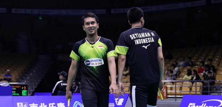 Jokowi Soroti All England, Ahsan: Tolong Pulangkan ke Orang Tua dan Anak Istri Kami