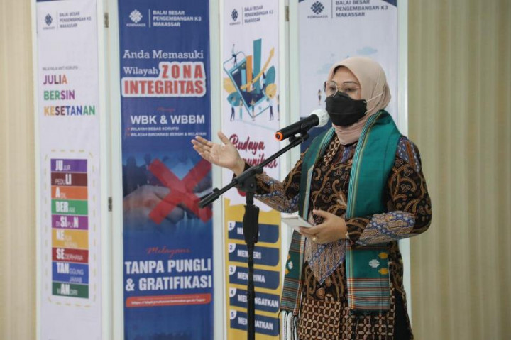 Menaker Dorong Pegawai BBPK3 Makassar untuk Selalu Inovatif