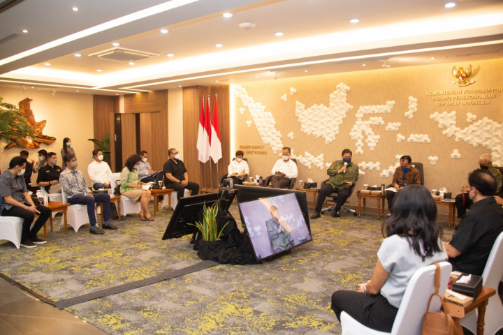 Temui Airlangga Hartarto, Insan Film Minta Stimulus untuk Gerakkan Industri Film