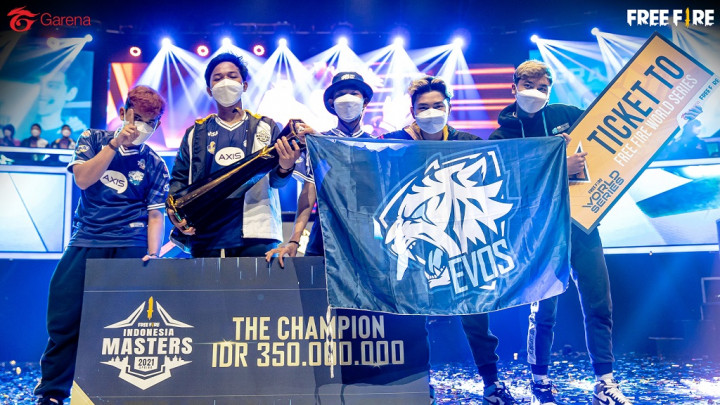 Evos Esports Juara Free Fire Indonesia Masters 2021 Spring