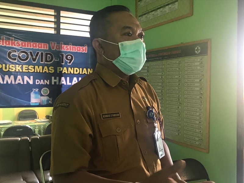 Kepala Puskesmas Pandian, Achmad Syamsuri - Medcom.id / Rahmat
