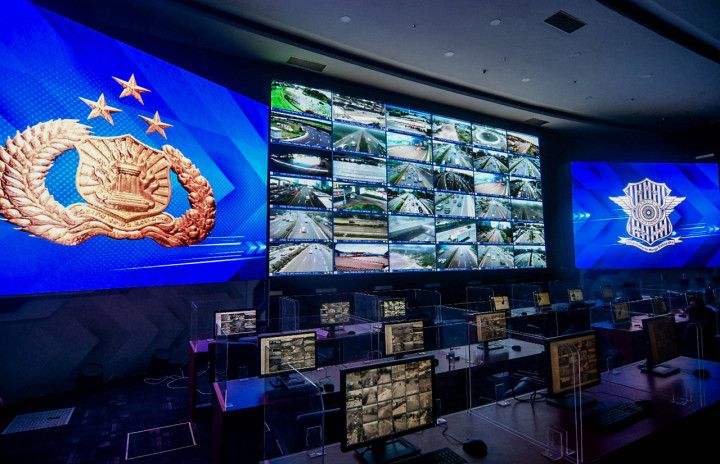 Momen Peluncuran ETLE Nasional, Tersebar di 244 Titik