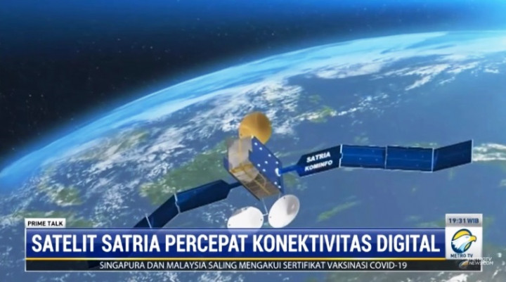 Sinyal Lebih Kuat dengan Satelit Satria 1