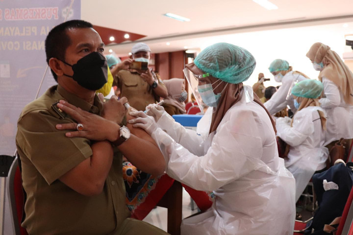 11 Ribu Guru dan Tenaga Kependidikan di Muba Divaksin Pekan Depan