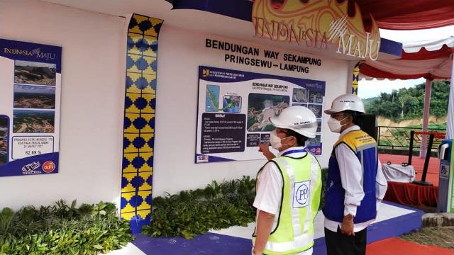 PTPP Kebut Pembangunan Bendungan Way Sekampung