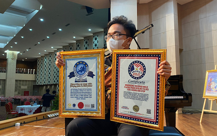 Pemegang Rekor Dunia Jefri Setiawan Harapkan Bantuan Pemerintah