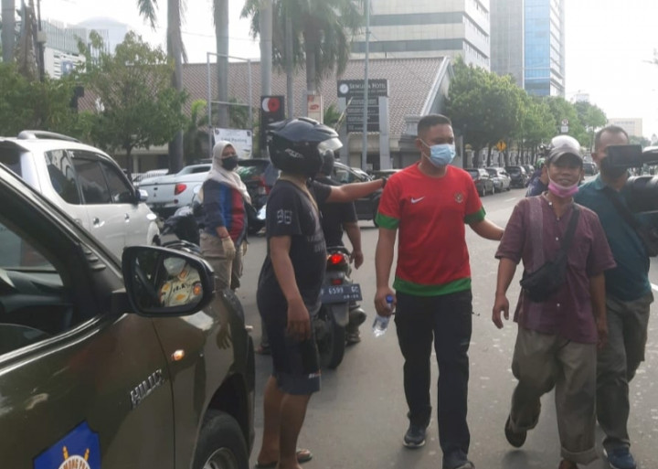 89 PMKS Dibawa ke GOR Tanah Abang