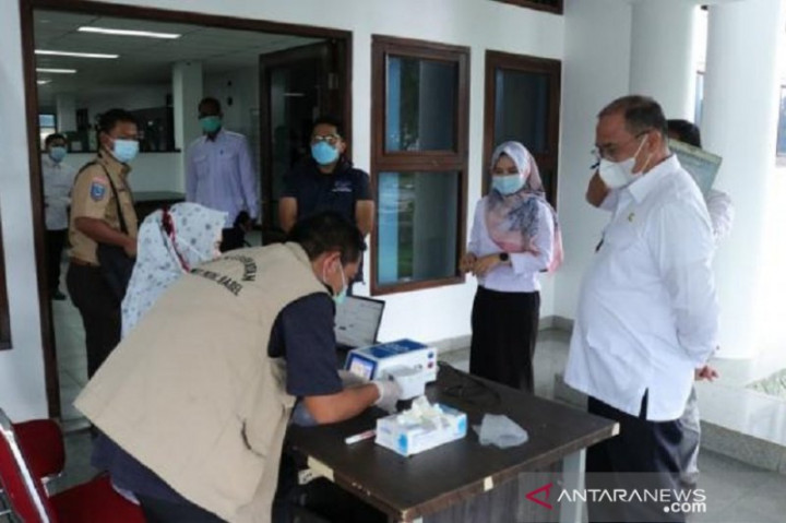 Tes GeNose Agenda Wajib ASN Pemprov Babel