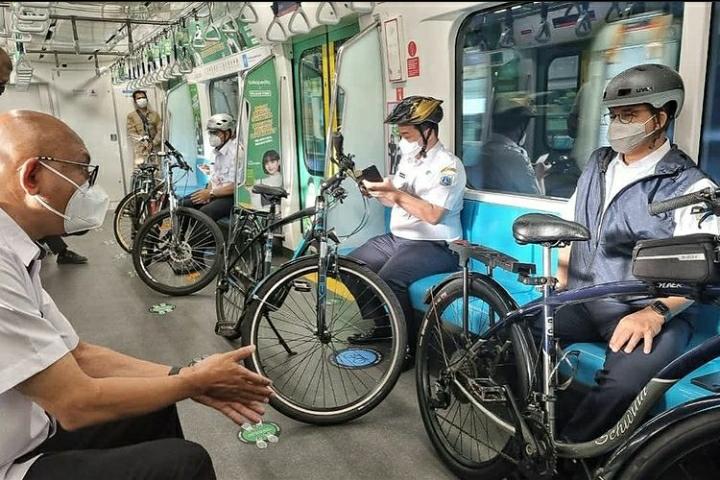Kabar Baik! Sepeda Nonlipat Boleh Naik MRT dan LRT, Simak Persyaratannya