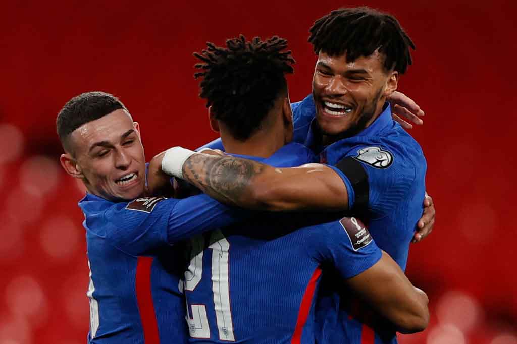 Kualifikasi Piala Dunia 2022: Inggris Gilas San Marino 5 Gol Tanpa Balas