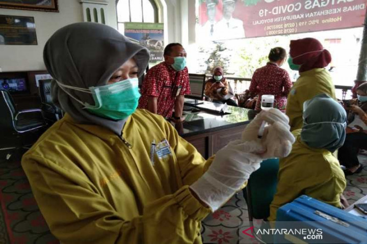 8.551 Guru di Boyolali Telah Divaksin