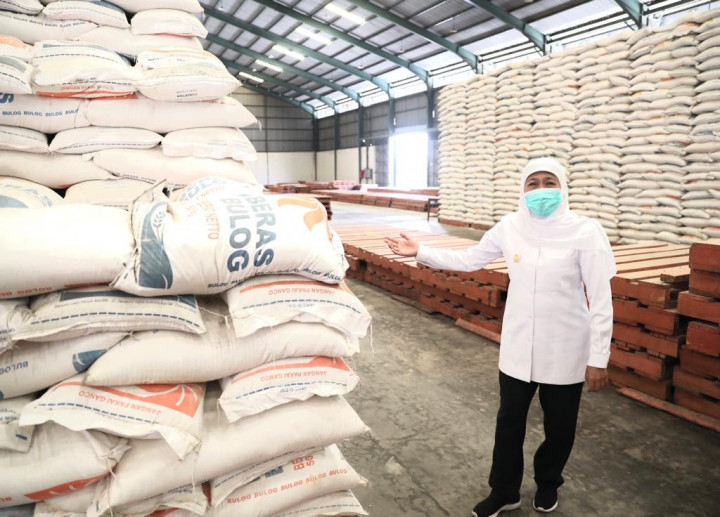 Bulog Pastikan Stok Beras di Jatim Aman Hingga Akhir Tahun