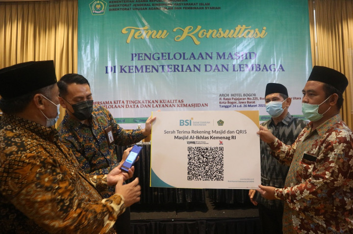 Bank Syariah Indonesia Implementasikan Digitalisasi Keuangan di Masjid