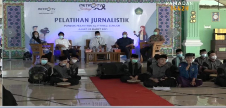 Metro TV Gelar Pelatihan Jurnalistik untuk 250 Santri Al Ittihad Cianjur