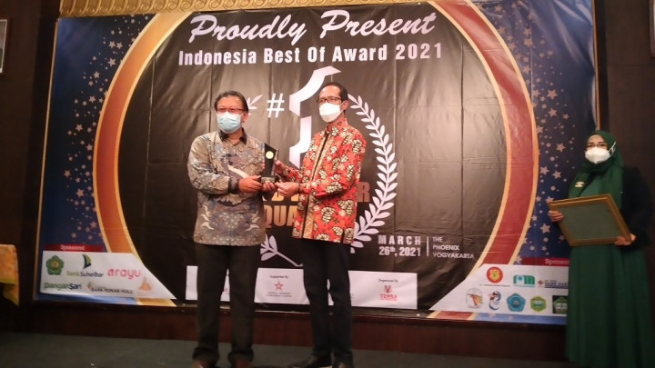 Pangansari Sabet Penghargaan Perusahaan dengan Pelayanan Terbaik