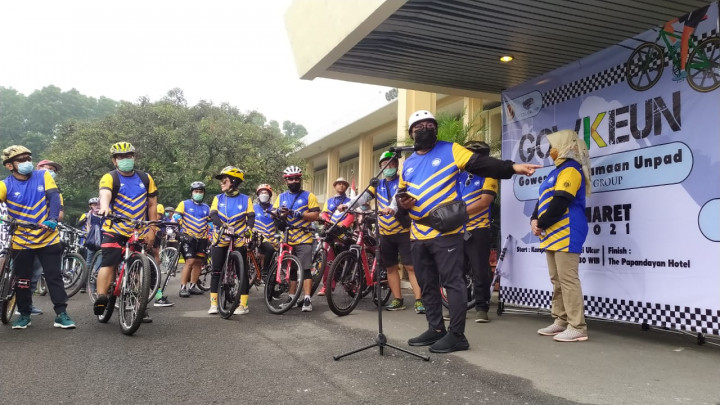 GOWKEUN, Gowes Bareng Unpad dan Media Group