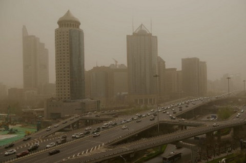 Badai Pasir Kembali Selimuti Beijing