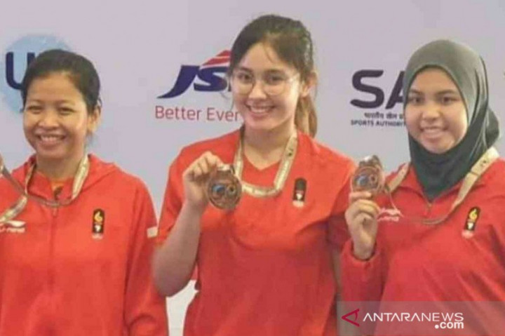 Atlet Menembak Bekasi Raih Perunggu di Kejuaraan Dunia