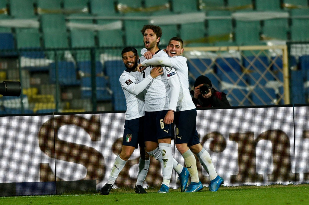 Kualifikasi Piala Dunia 2022: Italia Bungkam Bulgaria 2-0