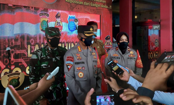 Polrestro Tangerang Kota Perketat Patroli Wilayah Pascabom di Makassar