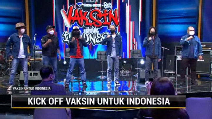 Slank dan Media Group Resmi Memulai Kampanye Vaksin untuk Indonesia
