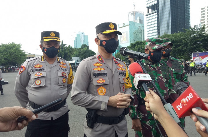 Aparat TNI-Polri Patroli Skala Besar Amankan Gereja di Ibu Kota
