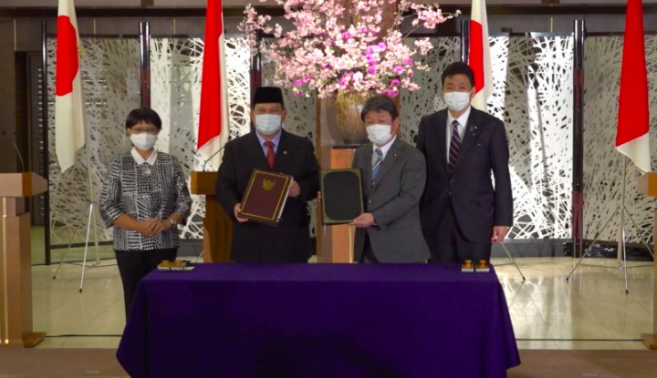 Prabowo Tanda Tangani Kerja Sama Alih Teknologi Pertahanan dengan Jepang