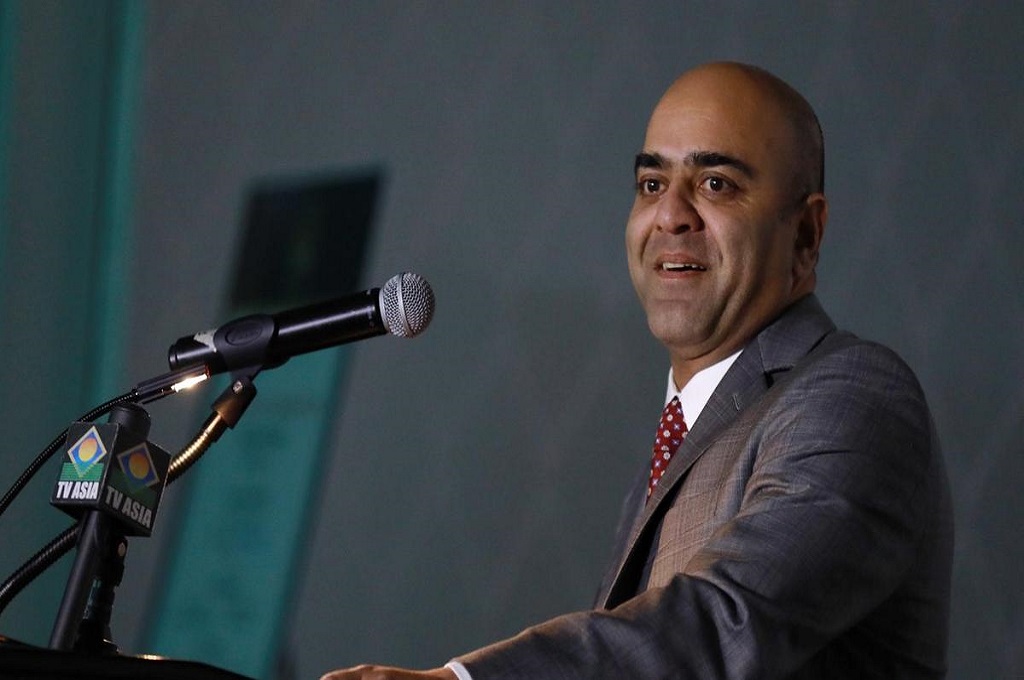 Zahid Quraishi dikenal sebagai hakim lokal di New Jersey, Amerika Serikat. (Twitter/Office of the New Jersey Attorney General)