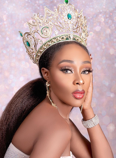 Potret Anggun Abena Appiah, Miss Grand Internasional 2020