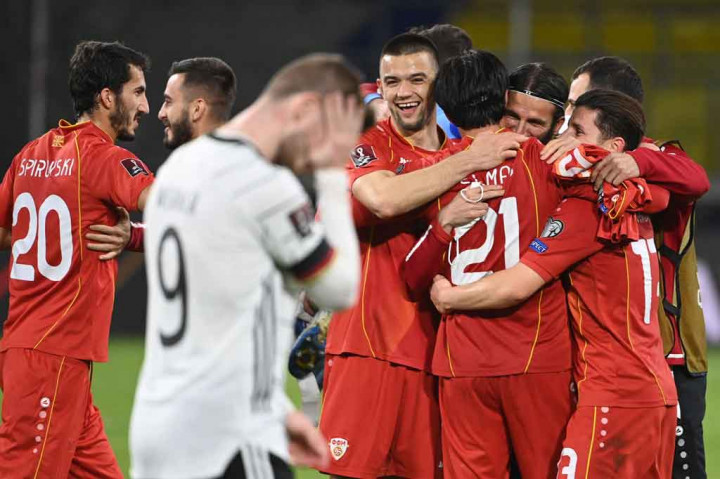 Kualifikasi Piala Dunia 2022: Jerman Tumbang 1-2 di Tangan Makedonia Utara