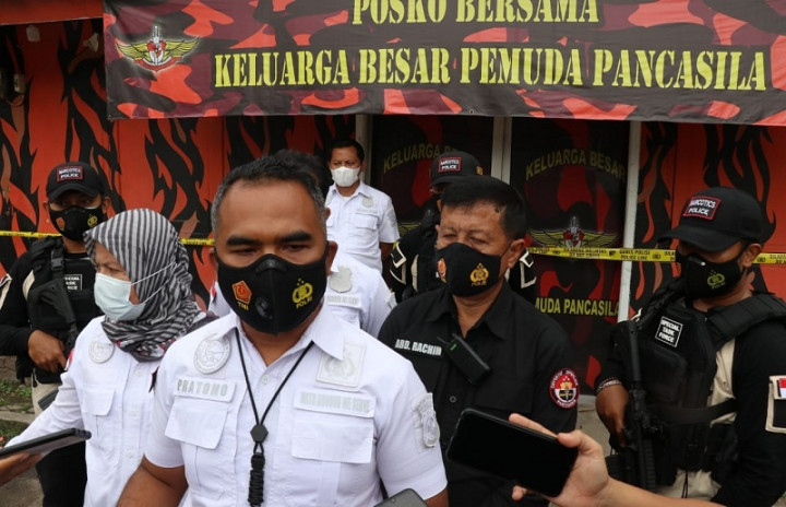 Jadi Sarang Narkoba dan Miras, Markas Ormas Pemuda Pancasila di Tangerang Digerebek