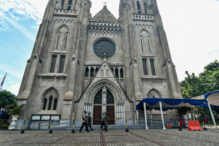 Jumlah Jemaat Dibatasi, Gereja Katedral Hanya Siapkan 309 Kursi
