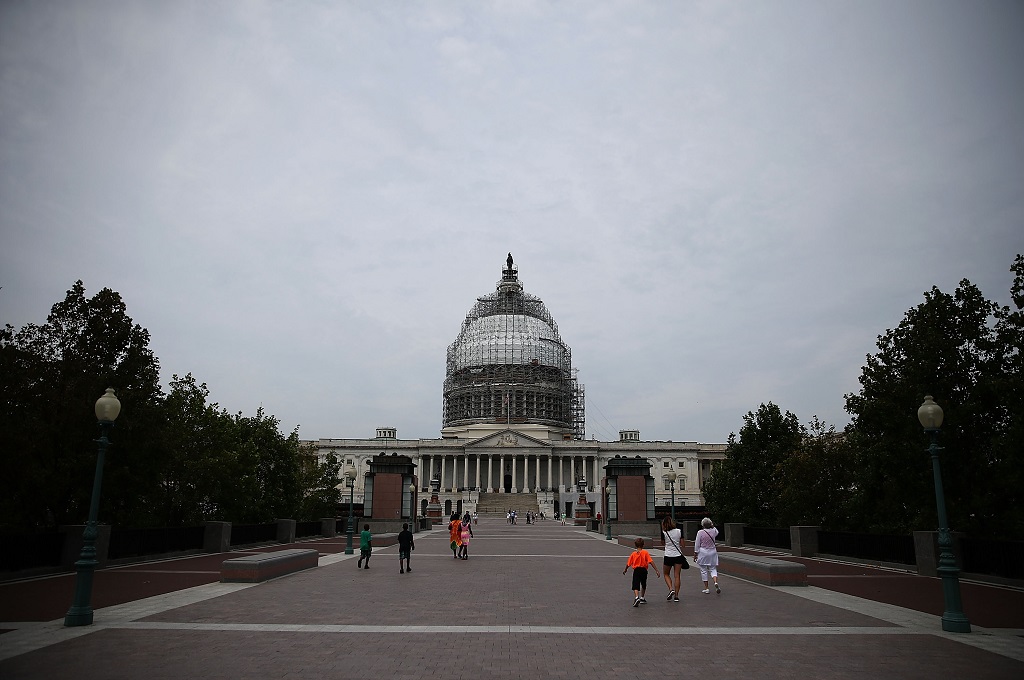 Gedung US Capitol di Washington DC, AS. Foto: AFP