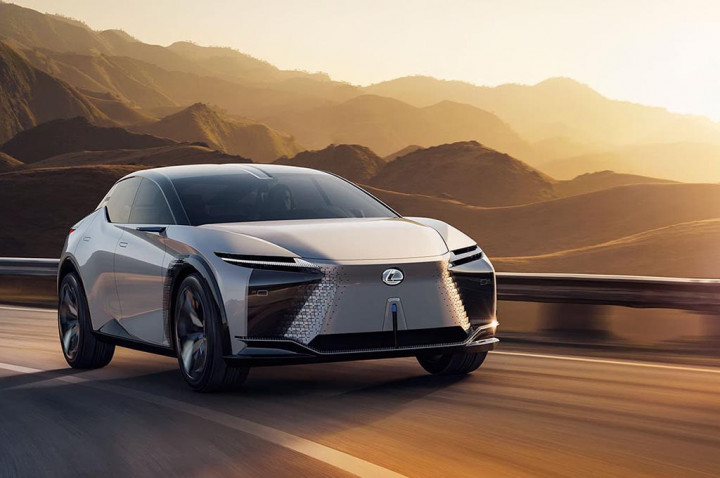 Citra Mobil Masa Depan Lexus di LF-Z Electrified Concept