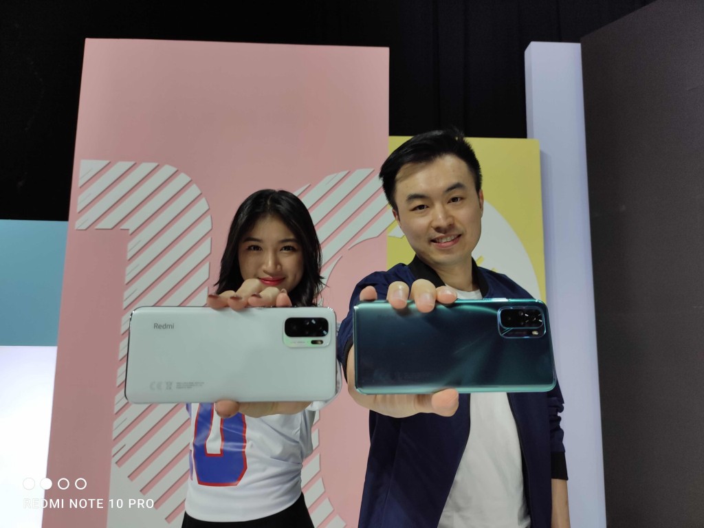 Competing specifications for the Redmi Note 10 Series and competitors