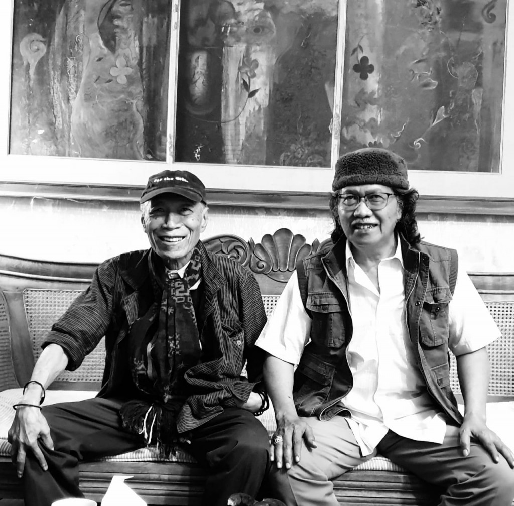 Umbu bersama Cak Nun (Foto: Caknun.com)