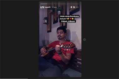Viral, Bambang Pamungkas Bawakan Lagu To The Bone Pamungkas