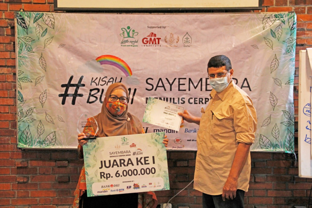 Pemenang lomba literasi anak Kisah Bumi (Ist)