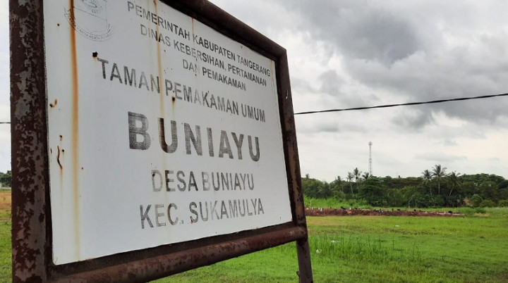 Pemakaman Jenazah Covid-19 di Kabupaten Tangerang Menurun