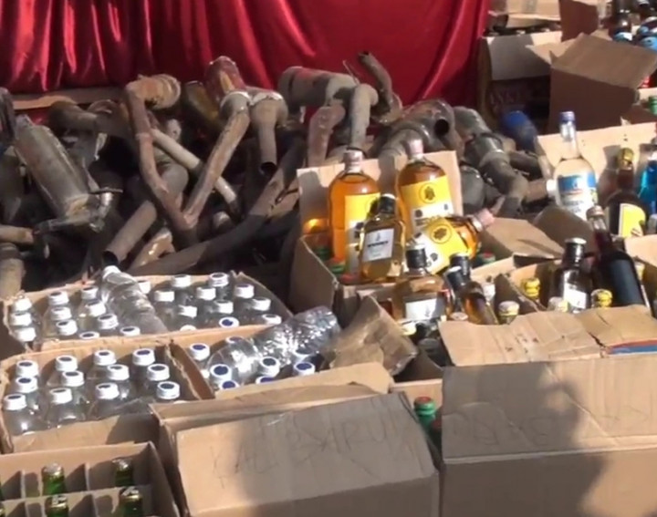 Jelang Ramadan, Polisi Sita 959 Miras dan 100 Knalpot Bising