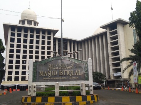 Masjid Istiqlal Jakarta. Medcom.id/Kautsar Widya Prabowo.