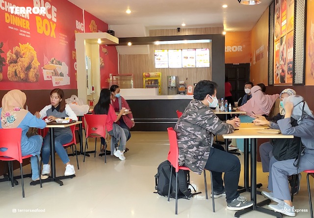 Terror Seafood  yang mengusung  tagline The First Modern Seafood Express in Indonesia. (Foto: Istimewa)